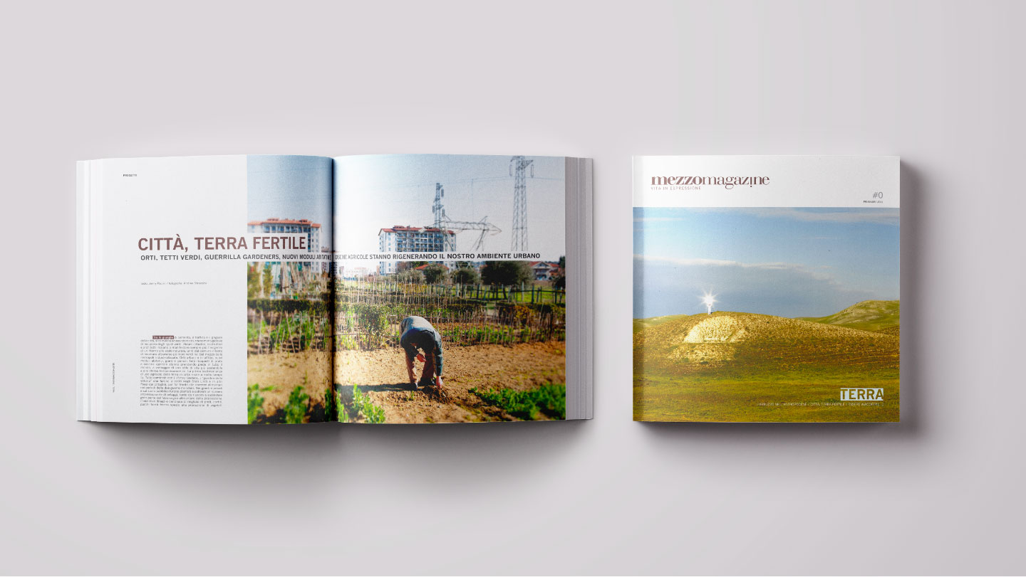 Portfolio Mezzomagazine – Leo Margiotti Studio | Comunicazione e Branding